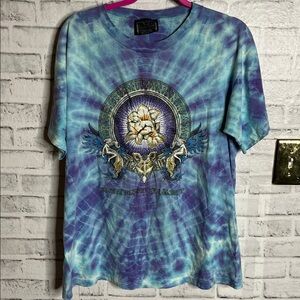 Robert Plant vintage 1990 Symmetria tie dye t shirt